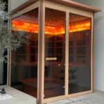 How Does Your Home Sauna Work? A Complete Home Sauna Guide 7 Modern glass phone booth with lighting